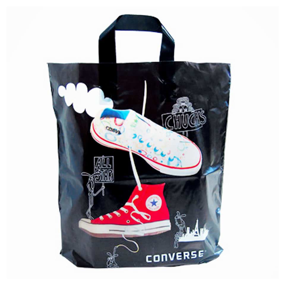 Plastic Shopping Bag used by Converse
