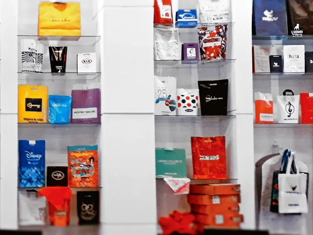 Börse Handbranding retail shopping bags collections