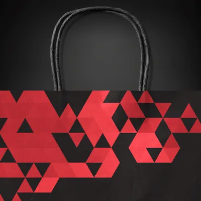 Braided Handles for Paper Shopping Bags